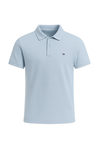 Тениска с яка Tommy Hilfiger