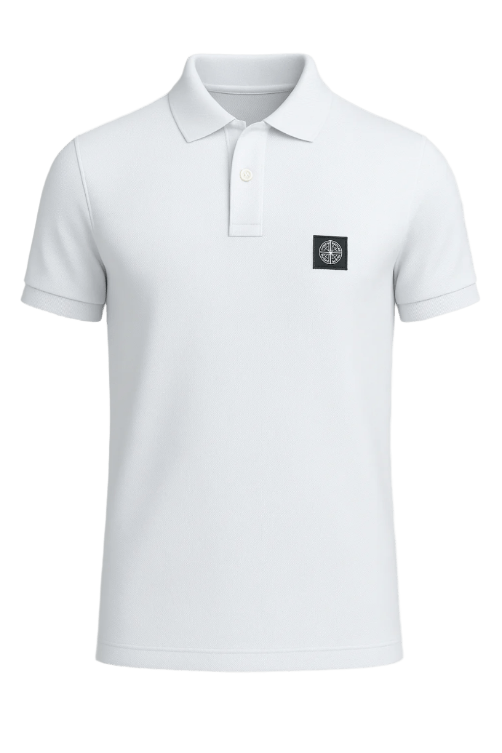 Тениска с яка Stone Island