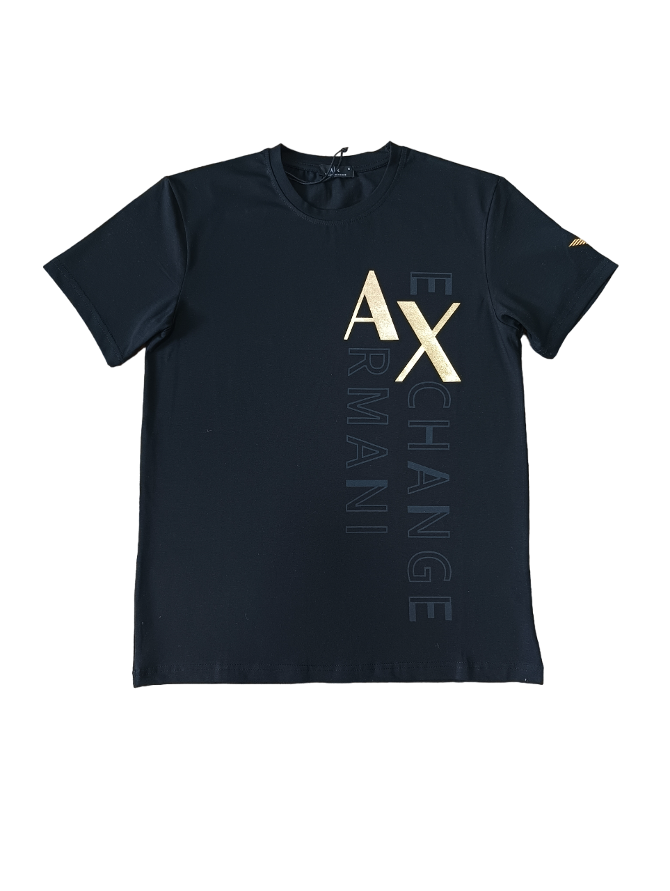 Тениска Armani Exchange в бял и черен цвят